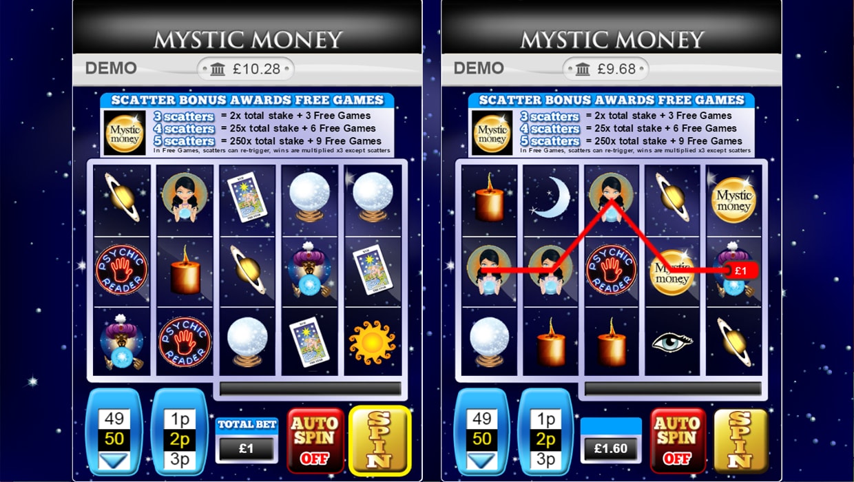 Mystic Money mobile slot