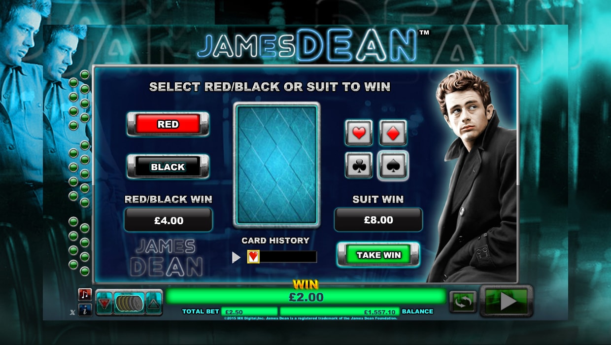 James Dean mobile slot