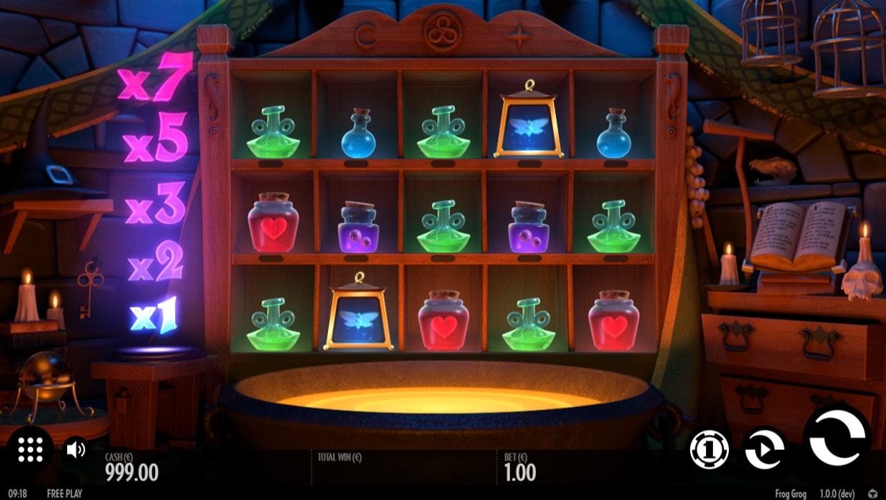 Frog Grog mobile slot