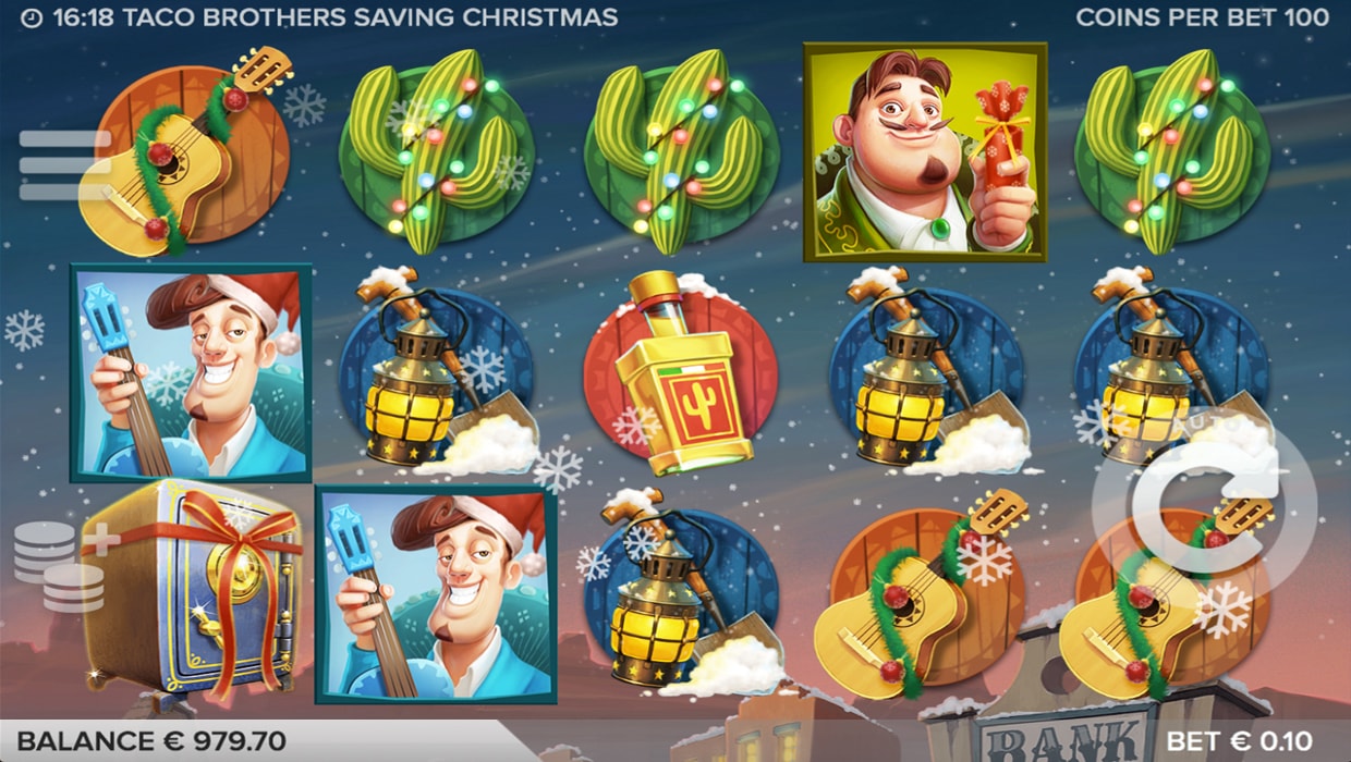 Taco Brothers - Saving Christmas mobile slot