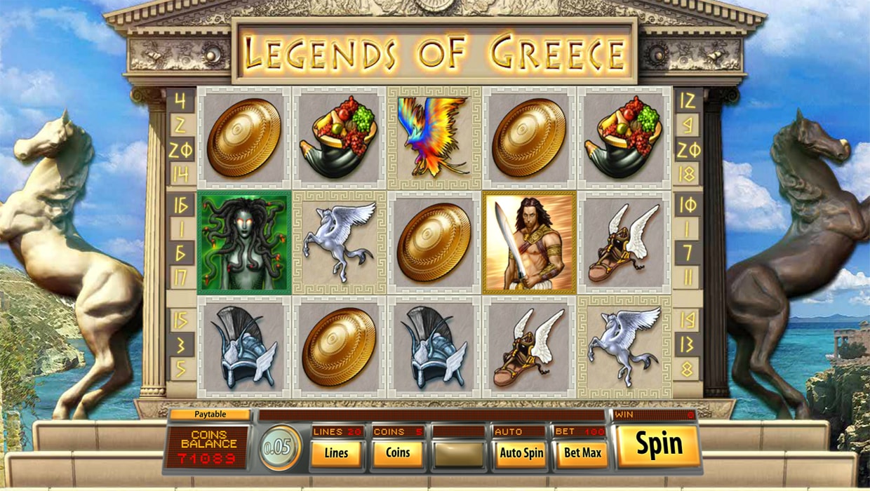 Legends Of Greece mobile slot