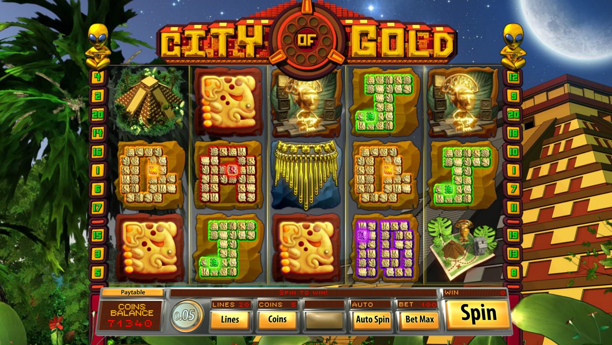 City Of Gold mobile slot