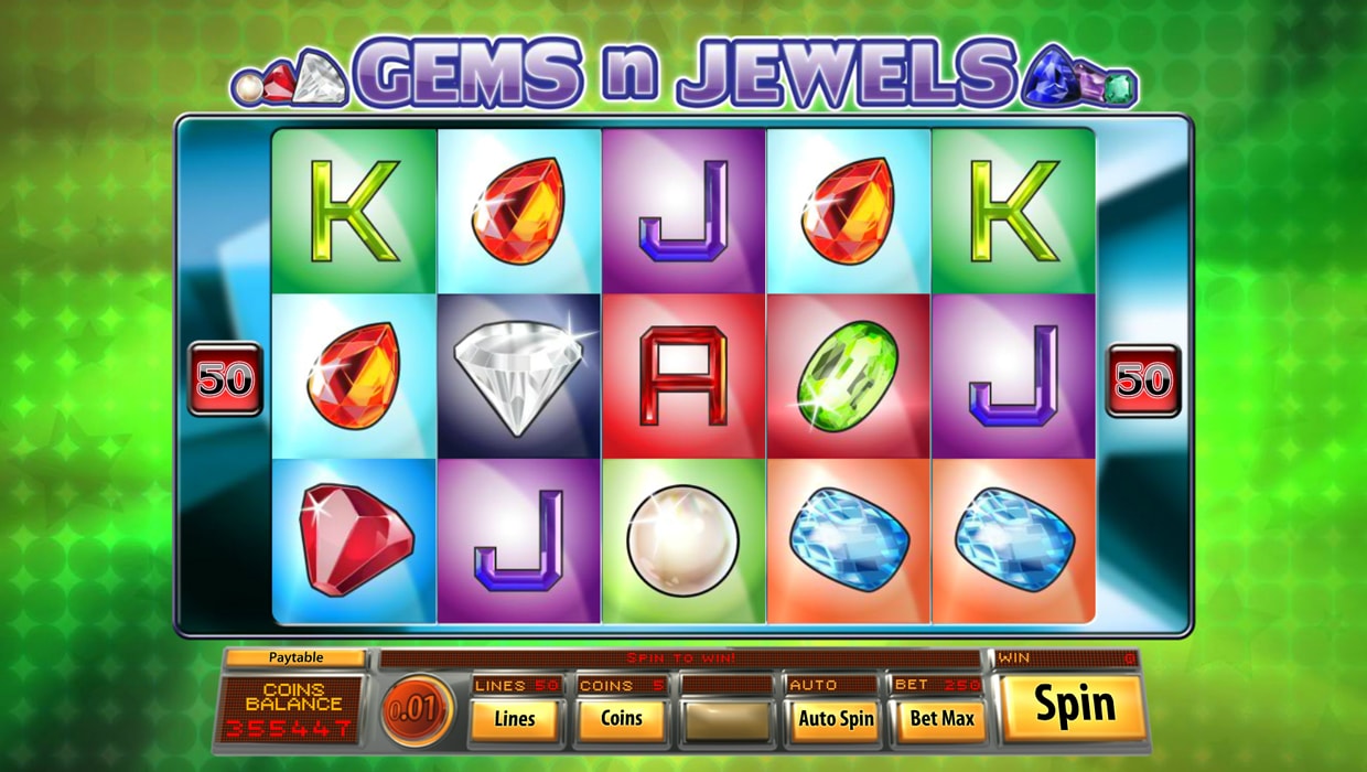 Gems N Jewels mobile slot