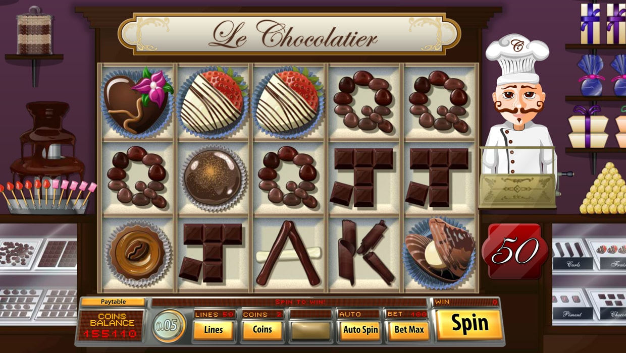 Le Chocolatier mobile slot