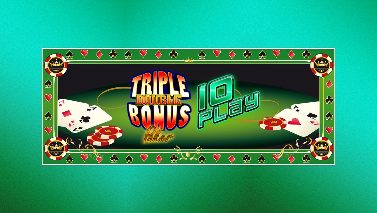Triple double video poker